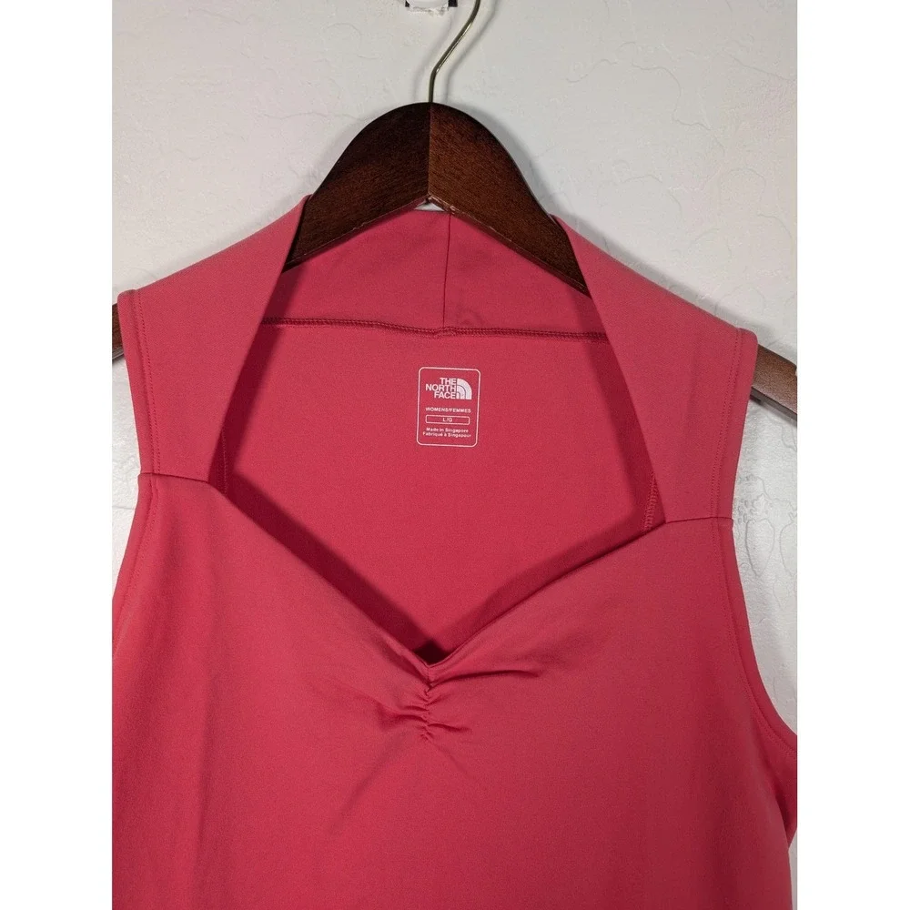 The North Face Tank Top Womens Large Pink VaporWick Sleeveless Activewear Hiking - Picture 3 of 11
